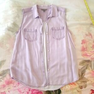 Lavender vest from Rubbish (L)